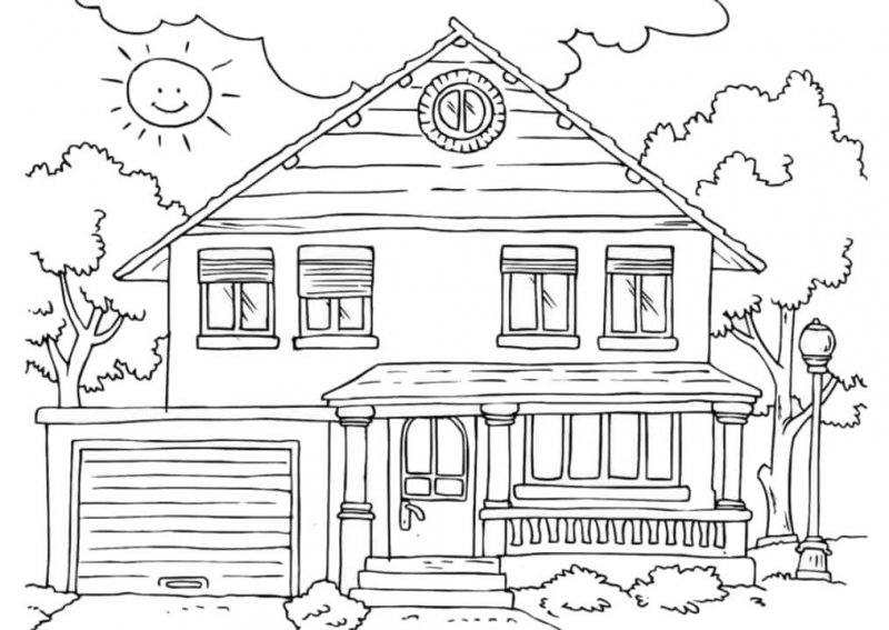 Disegno della galleria Case