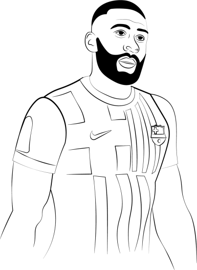 Calcio · 71, disegno da colorare