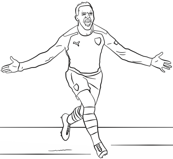 Calcio · 82, disegno da colorare