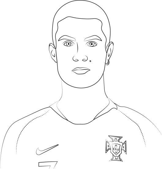 Calcio · 51, disegno da colorare