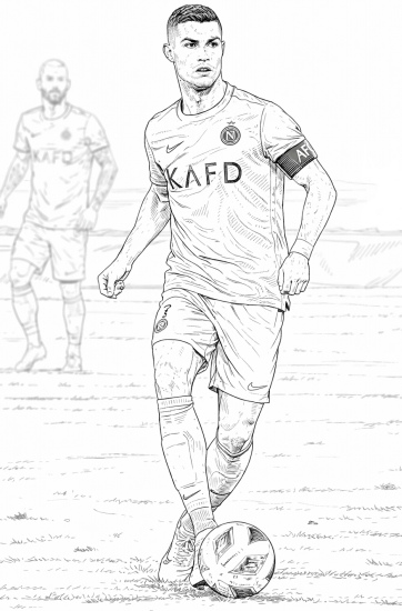 Calcio · 57, disegno da colorare