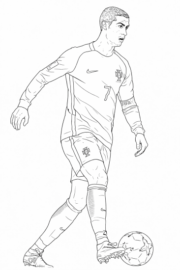 Calcio · 61, disegno da colorare