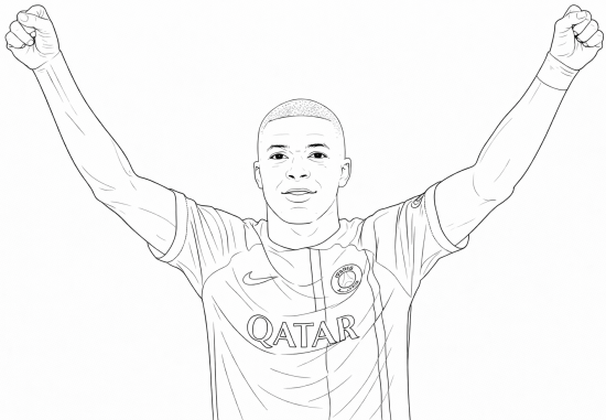 Calcio · 55, disegno da colorare