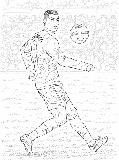 Calcio · 43, disegno da colorare