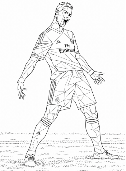 Calcio · 42, disegno da colorare