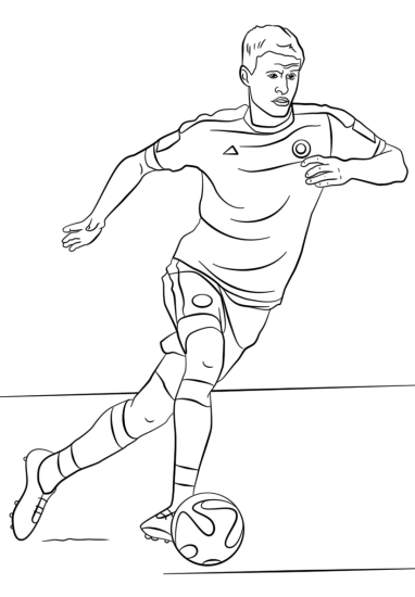 Calcio · 41, disegno da colorare