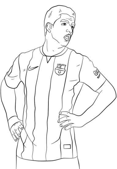 Calcio · 25, disegno da colorare