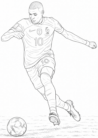 Calcio · 8, disegno da colorare