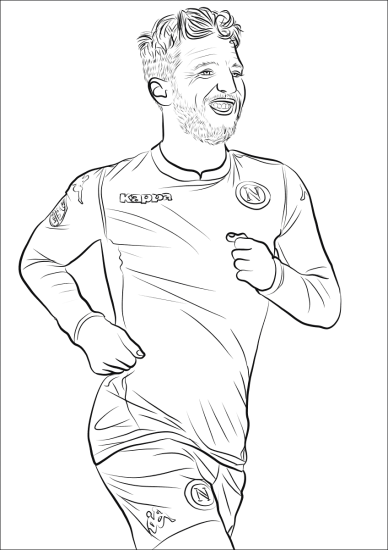 Calcio · 23, disegno da colorare