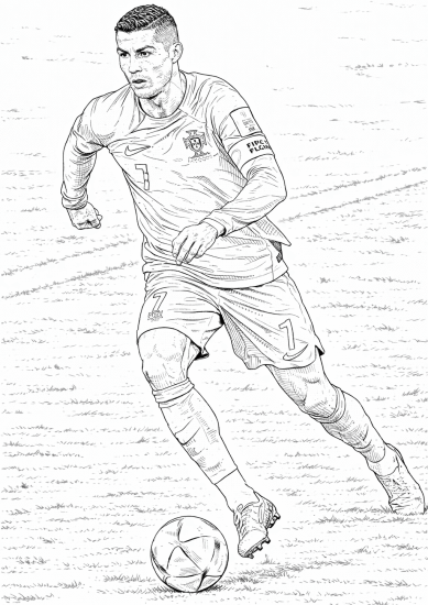 Calcio · 15, disegno da colorare