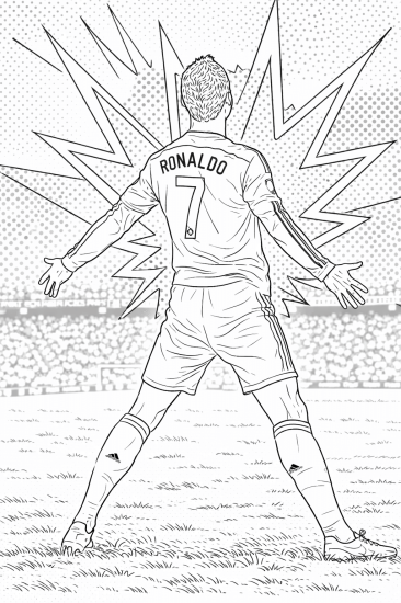 Calcio · 17, disegno da colorare