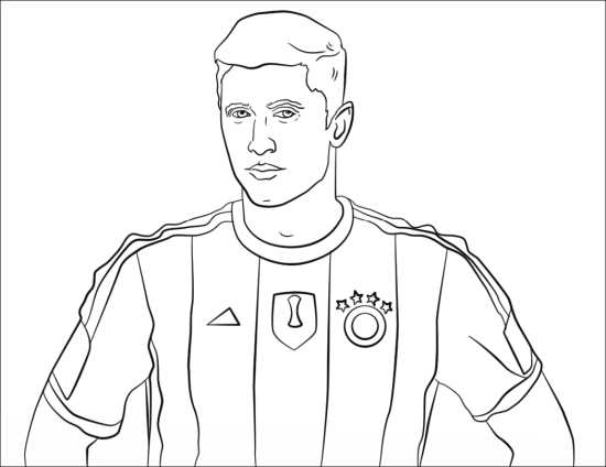 Calcio · 3, disegno da stampare e colorare
