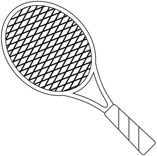 Tennis · 77, disegno da colorare