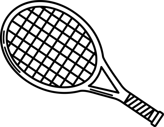 Tennis · 78, disegno da colorare