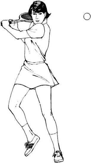 Tennis · 32, disegno da colorare