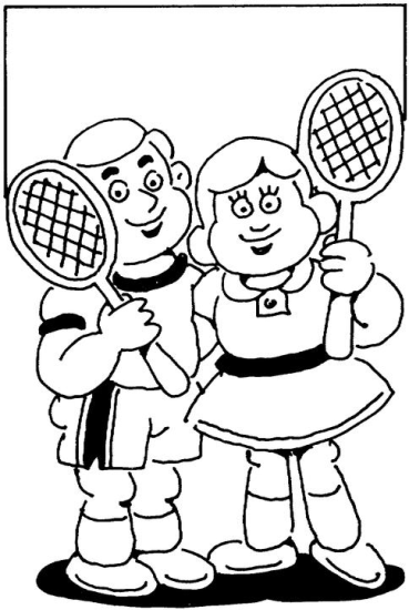 Tennis · 22, disegno da colorare