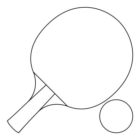Tennis · 2, disegno da stampare e colorare
