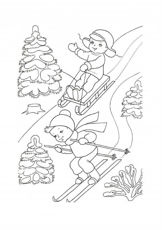 Disegno della galleria Stagioni
