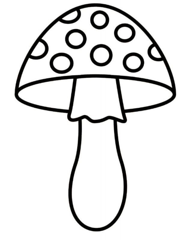 Funghi · 10, disegno da colorare