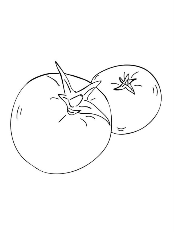 Pomodori · 15, disegno da colorare