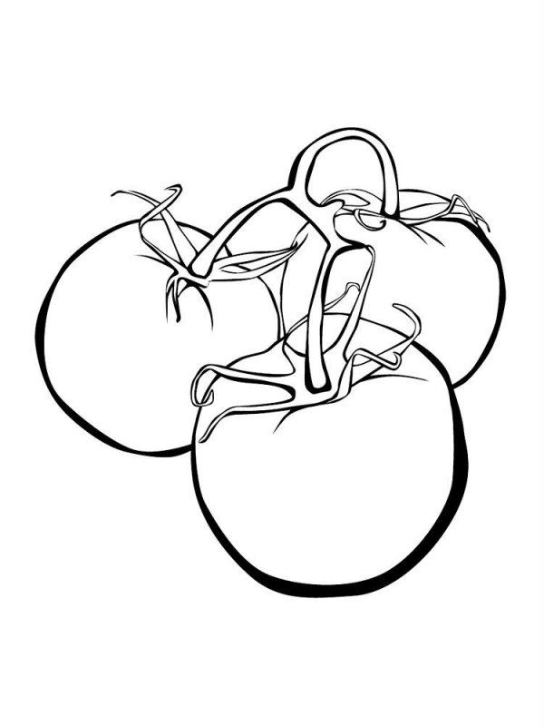 Pomodori · 14, disegno da colorare