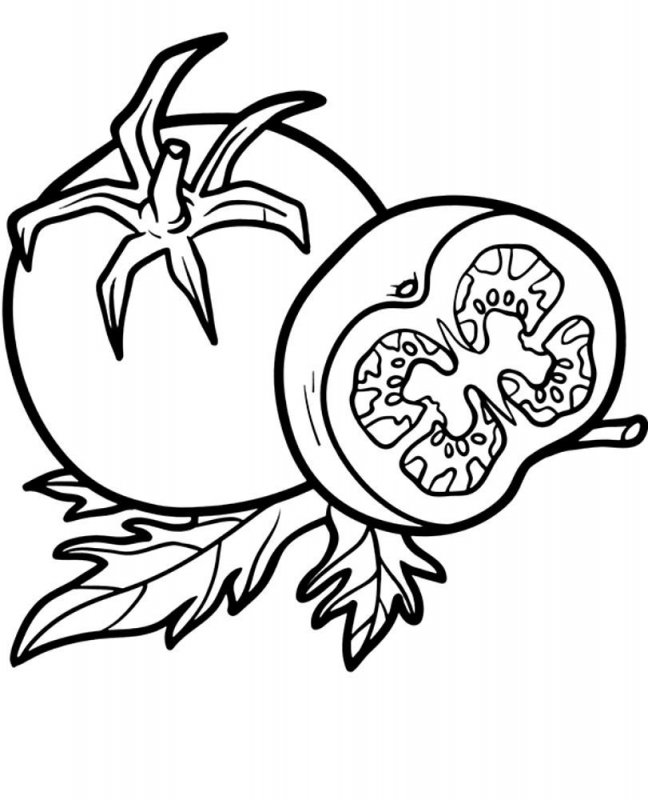 Pomodori · 12, disegno da colorare