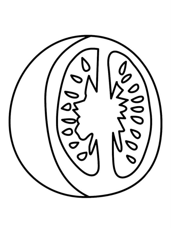 Pomodori · 8, disegno da colorare