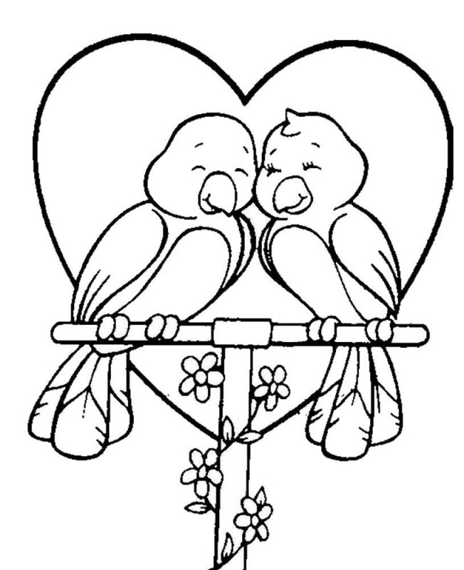 San Valentino · 17, disegno da colorare