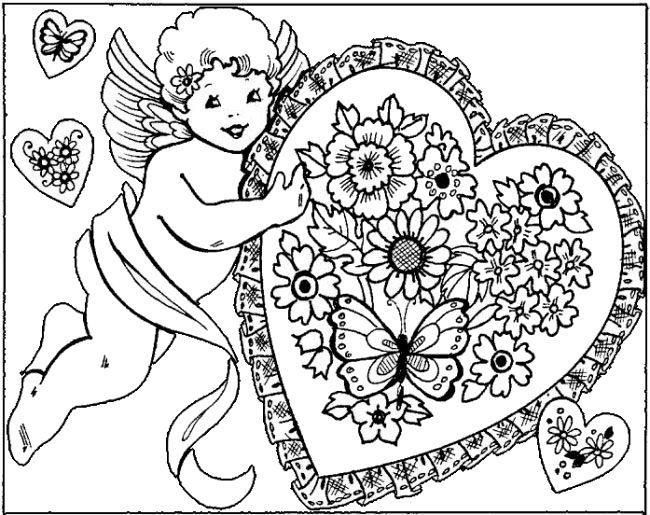San Valentino · 23, disegno da colorare