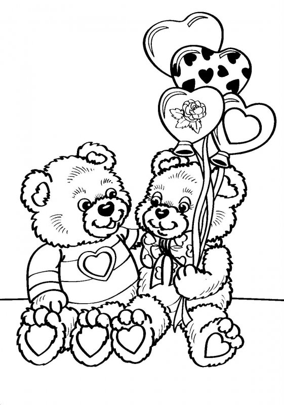 San Valentino · 19, disegno da colorare