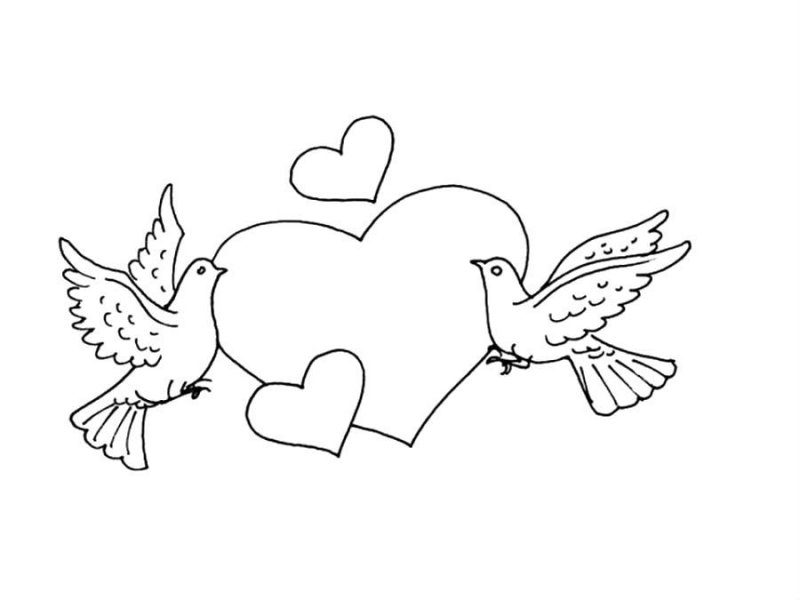 San Valentino · 6, disegno da colorare