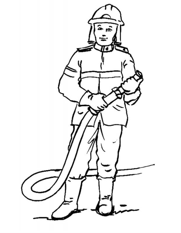 Pompieri · 26, disegno da colorare