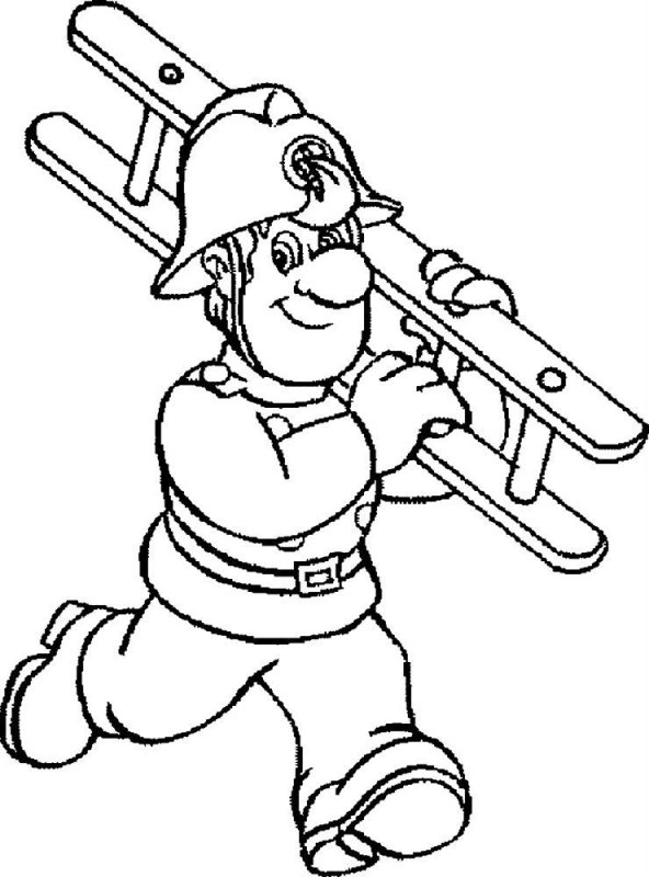 Pompieri · 28, disegno da colorare