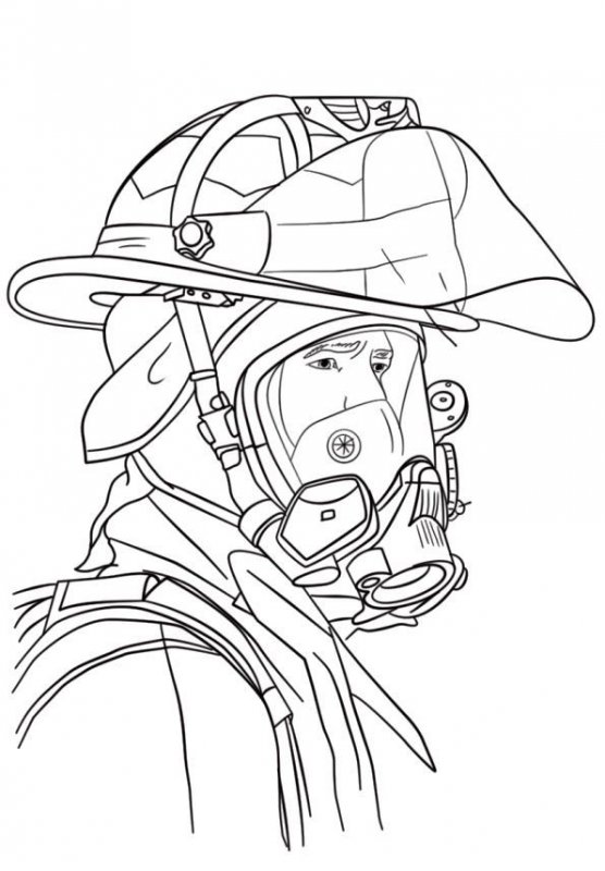 Pompieri · 6, disegno da colorare