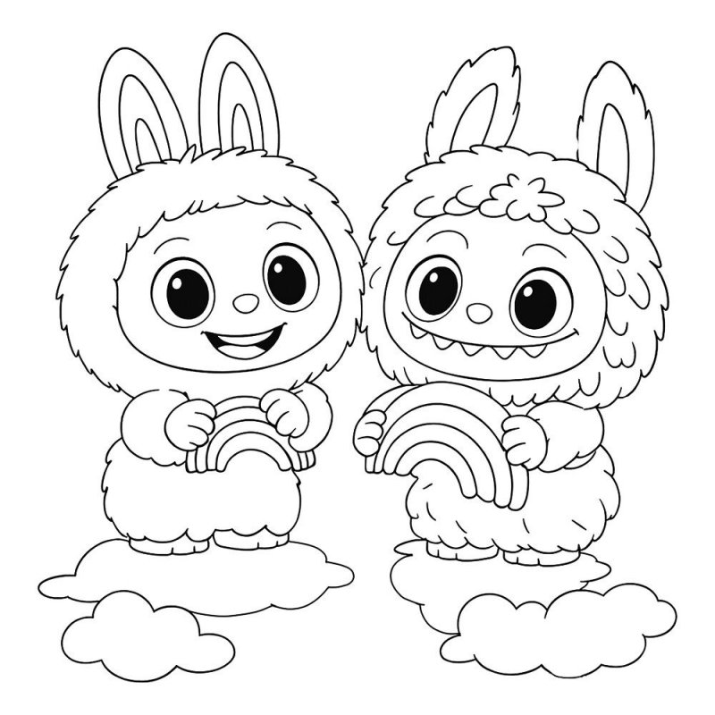 Labubu · 30, disegno da colorare