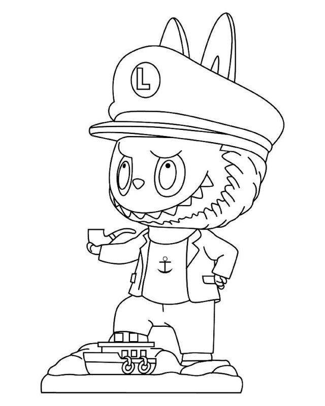Labubu · 27, disegno da colorare