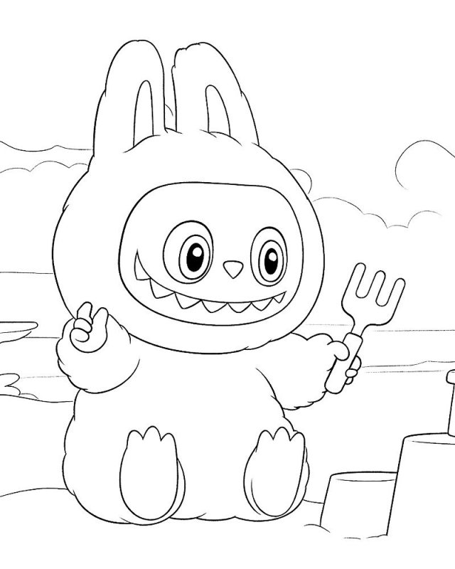 Labubu · 23, disegno da colorare