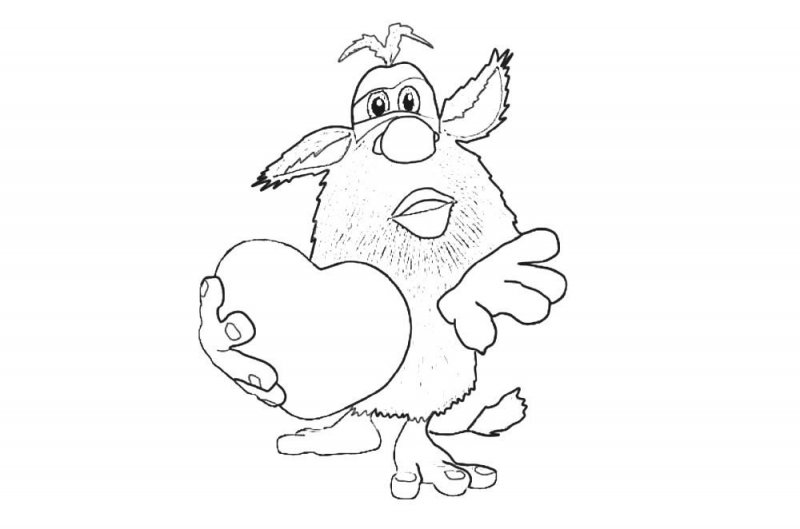 Booba · 6, disegno da colorare
