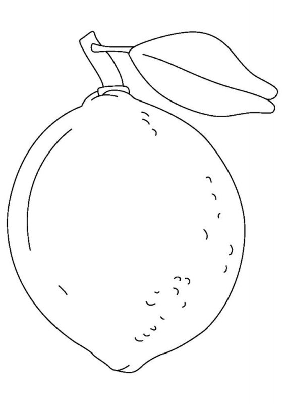 Limone · 9, disegno da colorare