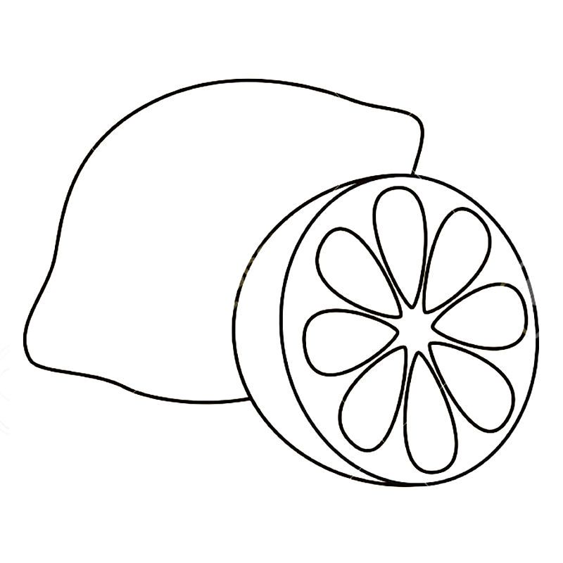 Limone · 12, disegno da colorare