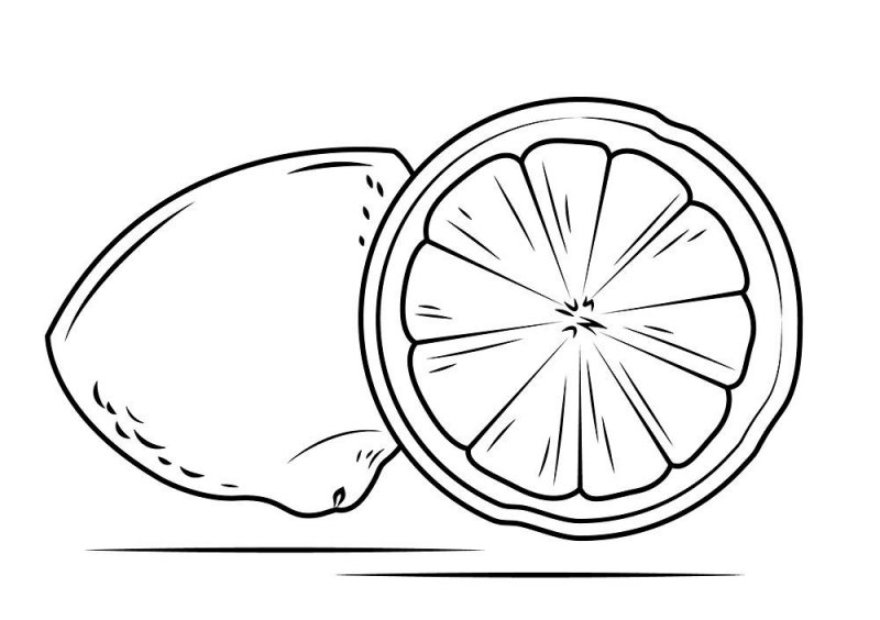 Limone · 16, disegno da colorare