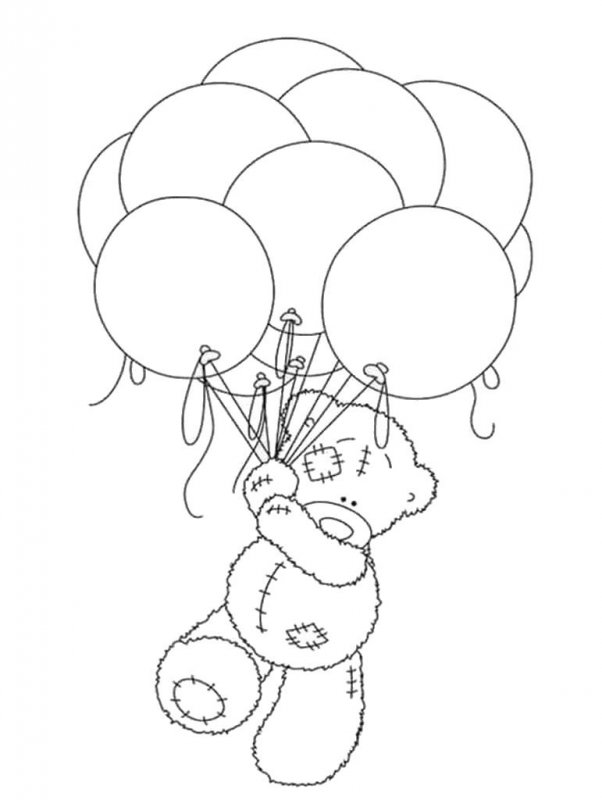 Teddy · 14, disegno da stampare e colorare