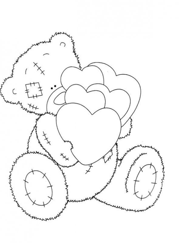 Teddy · 15, disegno da stampare e colorare