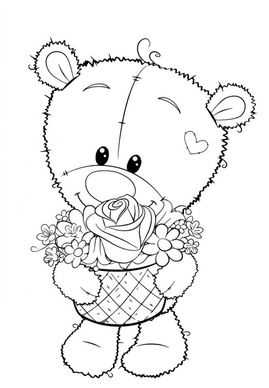 Teddy · 27, disegno da stampare e colorare