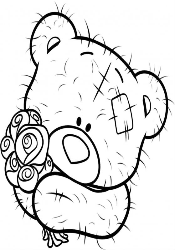 Teddy · 26, disegno da colorare