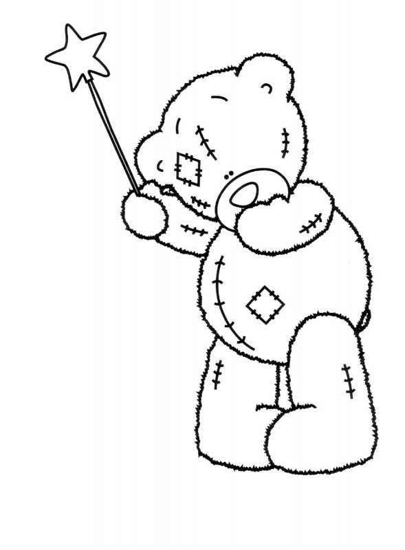 Teddy · 20, disegno da stampare e colorare