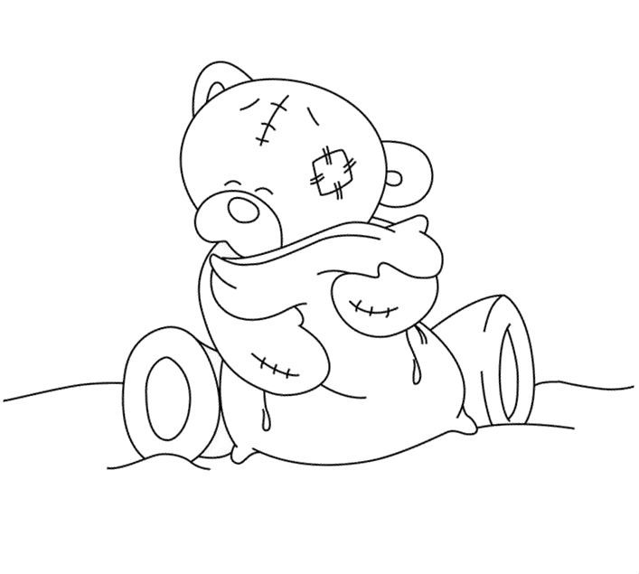Teddy · 17, disegno da stampare e colorare
