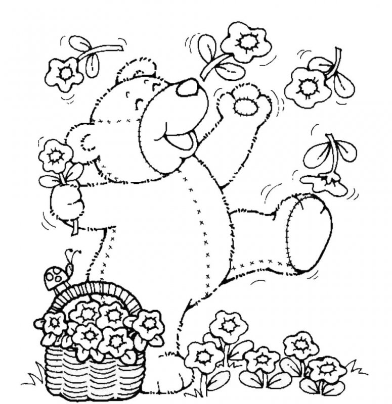 Teddy · 16, disegno da stampare e colorare