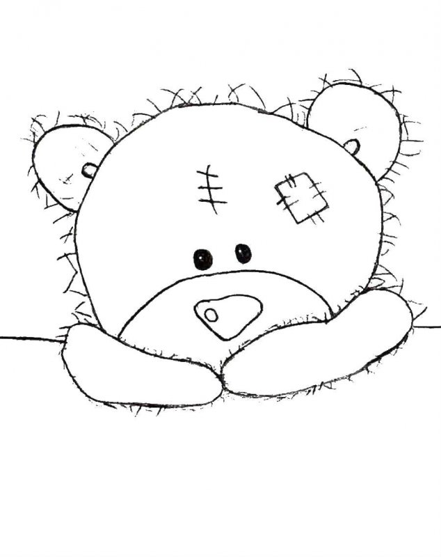 Teddy · 13, disegno da colorare
