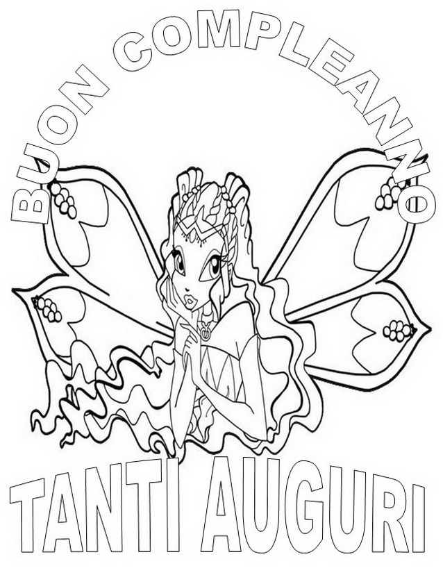 Compleanno · 33, disegno da colorare